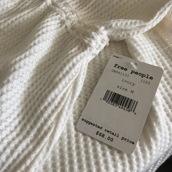 Free People White Top - Picture 6 of 6